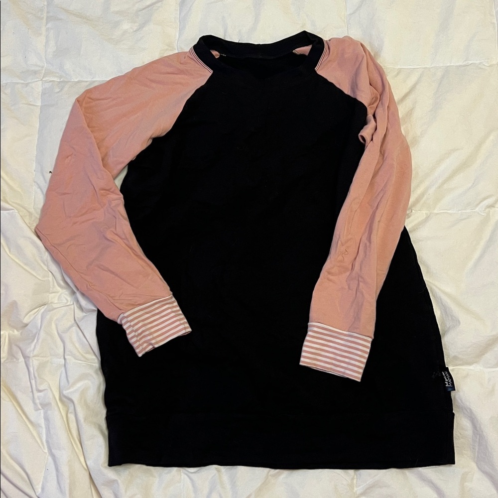 Black and Pink Long Sleeve Shirt